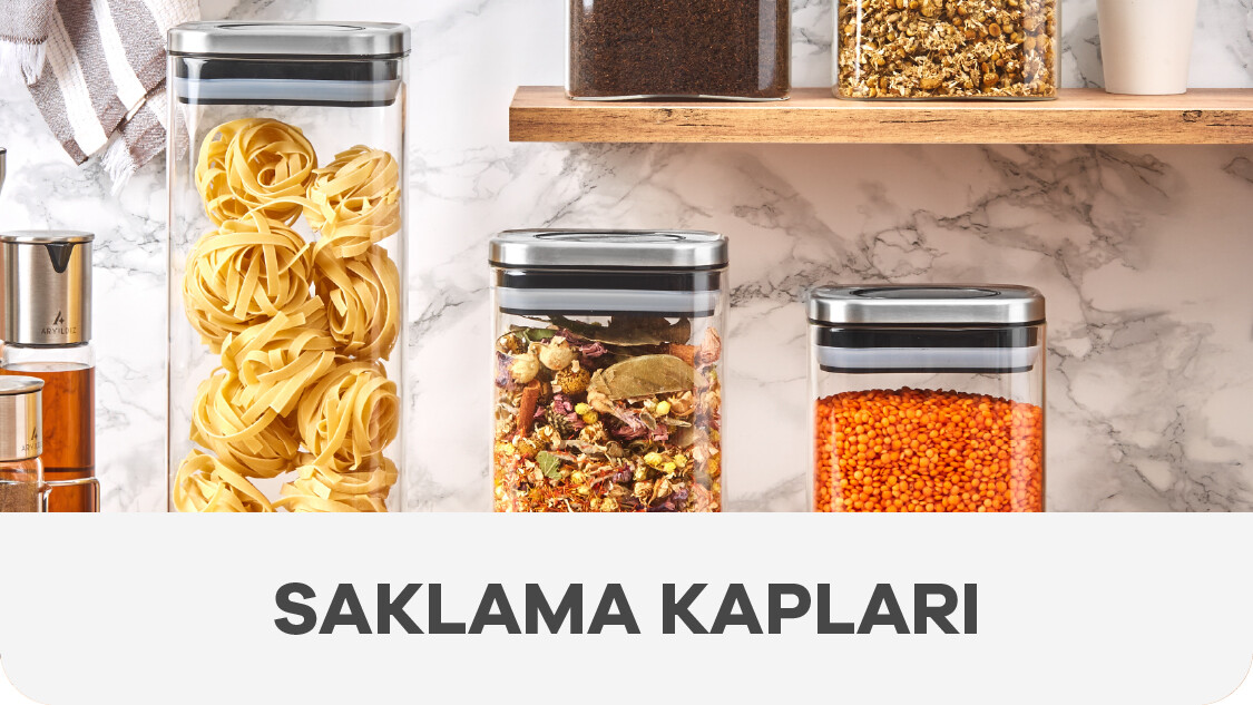 SAKLAMA KAPLARI
