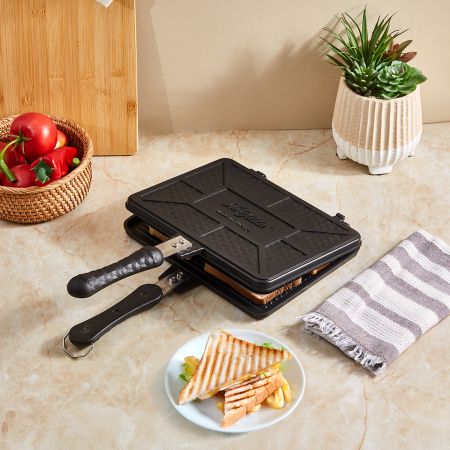 Apero Cast-Alu Ocak Üstü Tost 26 Cm - ARYILDIZ