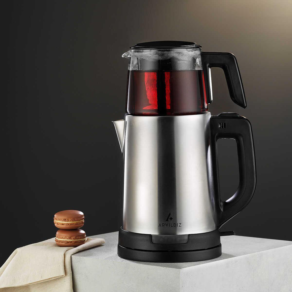 Aryııldız The Essence Çay Makinesi İnox