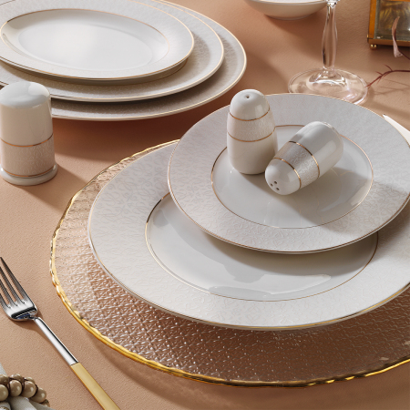 Aryıldız 12 Kişilik 56 Parça Yemek Takımı - ARYILDIZ