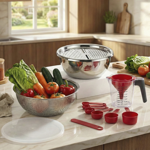 Aryıldız 13 Parça Ölçü & Karıştırma Seti - 1