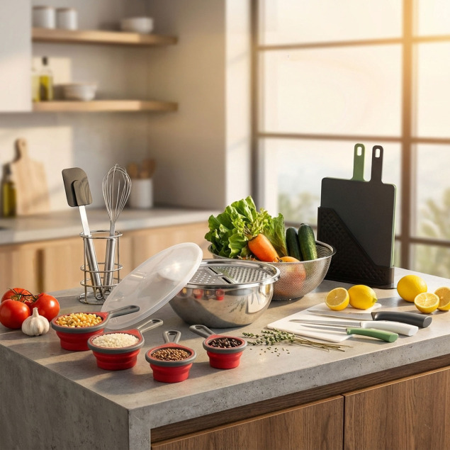 Aryıldız 17 Parça Mutfak Hazırlık Seti - 1