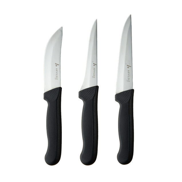 Aryıldız 3 Parça Kurban Bıçak Seti - 5
