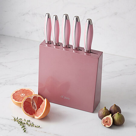 Aryıldız 30279-2 6 Parça Bıçak Seti Pembe Saplı (50004) - 1