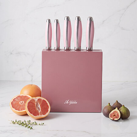 Aryıldız 30279-2 6 Parça Bıçak Seti Pembe Saplı (50004) - 2