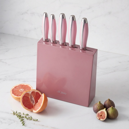 Aryıldız 30279-2 6 Parça Bıçak Seti Pembe Saplı (50004) - 2