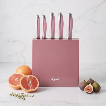 Aryıldız 30279-2 6 Parça Bıçak Seti Pembe Saplı (50004) - 3