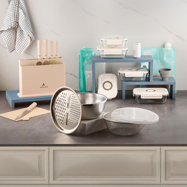 Aryıldız 39 Parça Mutfak Hazırlık Seti - 1