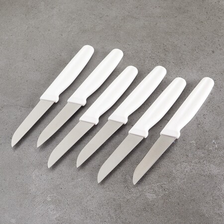 Aryıldız 6 Parça Meyve Bıçağı Beyaz 8 cm - 3
