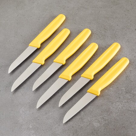 Aryıldız 6 Parça Meyve Bıçağı Sarı 8 cm - 3