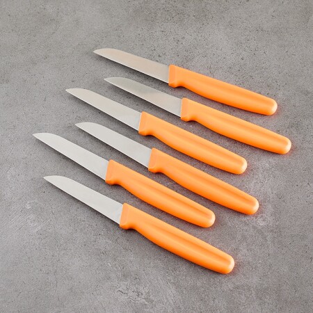Aryıldız 6 Parça Meyve Bıçağı Turuncu 8 cm - 2
