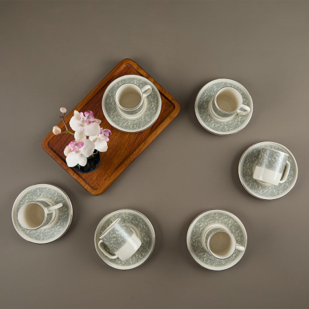 Aryıldız Adagio 12 Parça 6 Kişilik Kahve Fincan Takımı 150 ml - 3