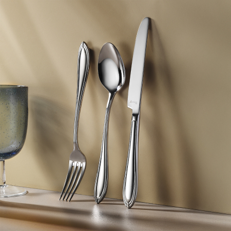 Aryıldız Aida 84 Parça 12 Kişilik Çatal Kaşık Bıçak Takımı - ARYILDIZ