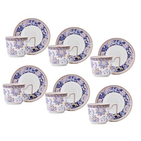 Aryıldız Alice 12 Parça 6 Kişilik Kahve Fincan Takımı 120 ml - 4