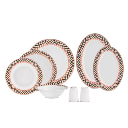 Aryıldız Aline Black 30 Parça 6 Kişilik Yemek Takımı - 4