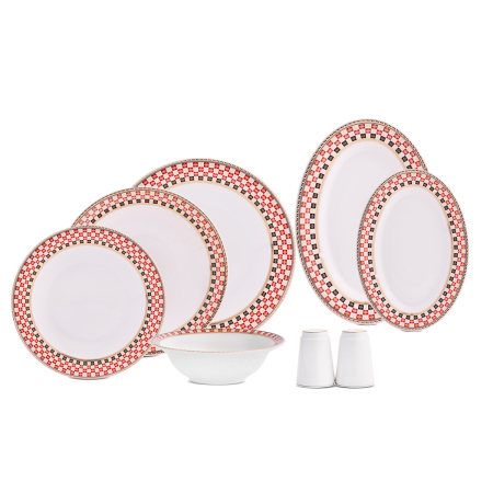 Aryıldız Aline Red 30 Parça 6 Kişilik Yemek Takımı - 4
