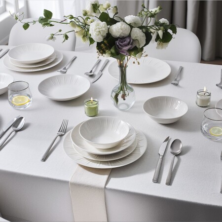 Aryıldız Allen 24 Parça 6 Kişilik Yemek Takımı - 1