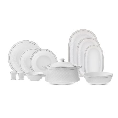 Aryıldız Almada Platin 60 Parça 12 Kişilik Yemek Takımı - 7