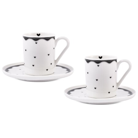 Aryıldız Amor 4 Parça 2 Kişilik Fincan Takımı 90 ml - 5