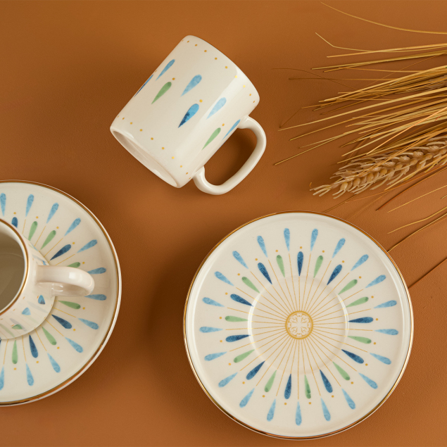 Aryıldız Andante 12 Parça 6 Kişilik Kahve Fincan Takımı 100 ml - 2