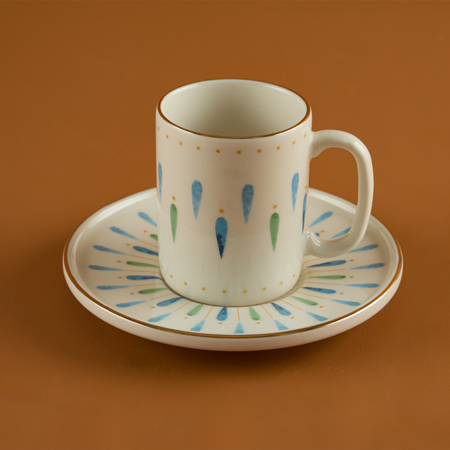 Aryıldız Andante 12 Parça 6 Kişilik Kahve Fincan Takımı 100 ml - 3