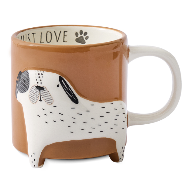 Aryıldız Animal Köpek Figürlü Kupa 320 ml - 2