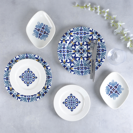 Aryıldız Arabesk 6 Kişilik 18 Parça Kahvaltı Takımı - ARYILDIZ