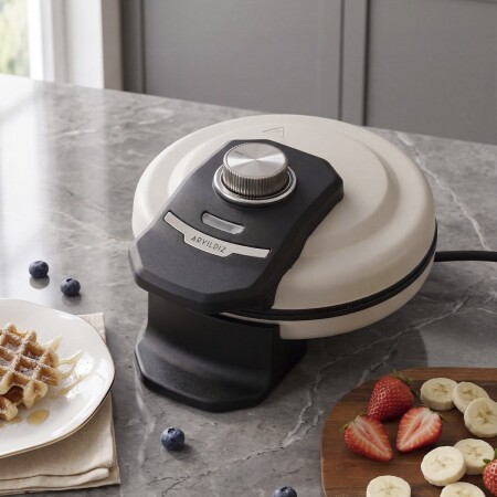 Aryıldız Atelier Waffle Makinesi Krem - 1