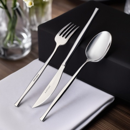 Aryıldız Avenis 84 Parça 12 Kişilik Çatal Kaşık Bıçak Takımı - 1