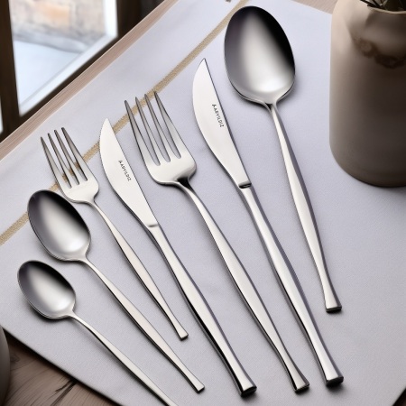 Aryıldız Avenis 84 Parça 12 Kişilik Çatal Kaşık Bıçak Takımı - 2