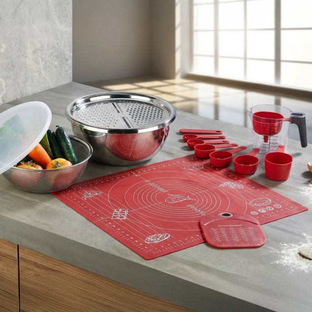 Aryıldız BakeMate Karıştırma ve Ölçme Seti - 1