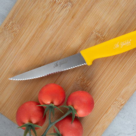 Aryıldız Basic Sebze Bıçağı 11 Cm Sarı - ARYILDIZ