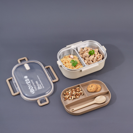 Aryıldız Bento Lunch Box Beige 920 ml - ARYILDIZ