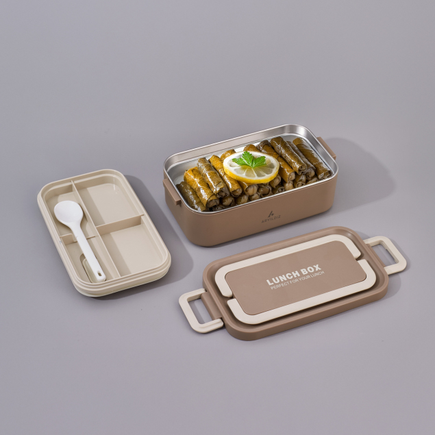 Aryıldız Bento Lunch Box Haki 1000 ml - 1