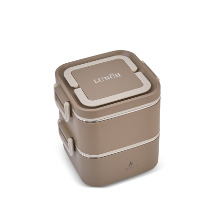 Aryıldız Bento Lunch Box Kare Haki 1400 ml - 2