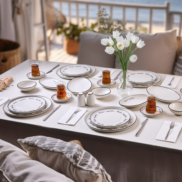 Aryıldız Better Together 34 Parça 6 Kişilik Kahvaltı Takımı - 1