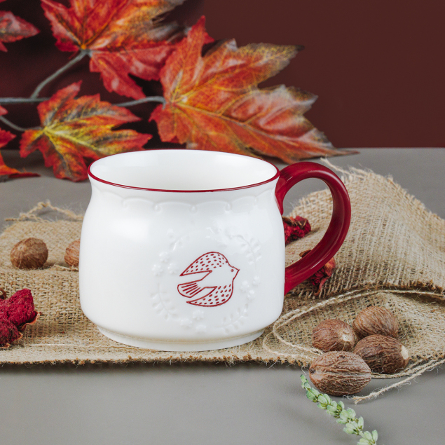 Aryıldız Bird Kupa Kırmızı 380 Ml - 1