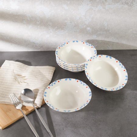 Aryıldız Blue Çorba Kasesi 6 Parça 15 cm - ARYILDIZ