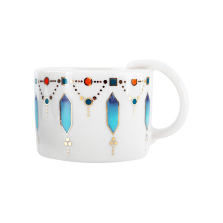 Aryıldız Blue Diamond 12 Parça 6 Kişilik Kahve Fincan Takımı 100 ml - 6