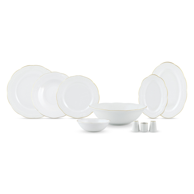 Aryıldız Büşra Altın 31 Parça 6 Kişilik Yemek Takımı - 2