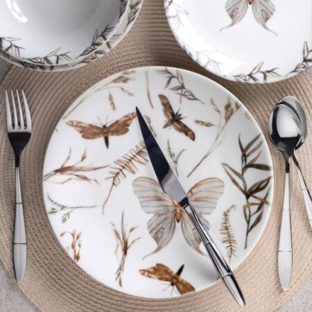 Aryıldız Butterfly 24 Parça 6 Kişilik Yemek Takımı - 3