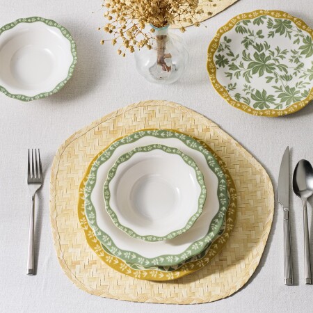 Aryıldız Caris 24 Parça 6 Kişilik Yemek Takımı - 1