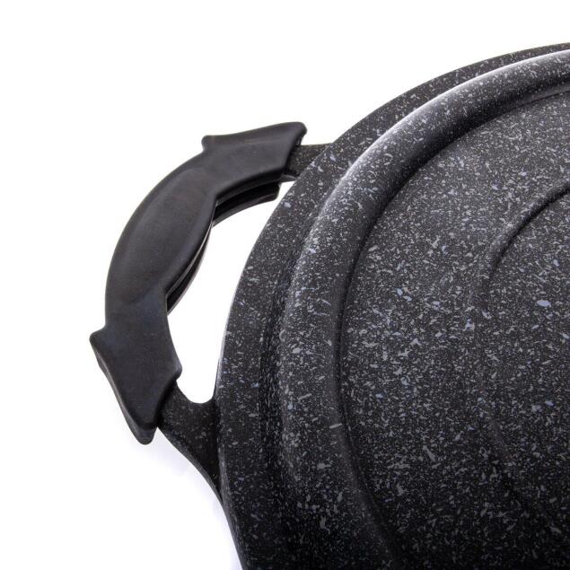 Aryıldız Cast Alu Cold Stone Kısa Tencere 24 cm - 3