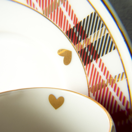 Aryıldız Celebration 4 Parça 2 Kişilik Türk Kahvesi Fincan Takımı - 4