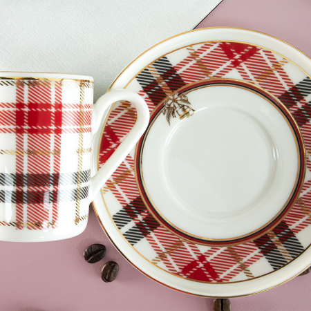 Aryıldız Celebration Light 4 Parça 2 Kişilik Türk Kahvesi Fincan Takımı - 2