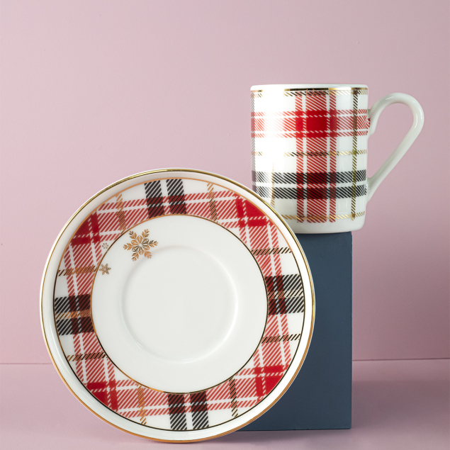 Aryıldız Celebration Star 4 Parça 2 Kişilik Türk Kahvesi Fincan Takımı - 1