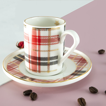 Aryıldız Celebration Star 4 Parça 2 Kişilik Türk Kahvesi Fincan Takımı - 3