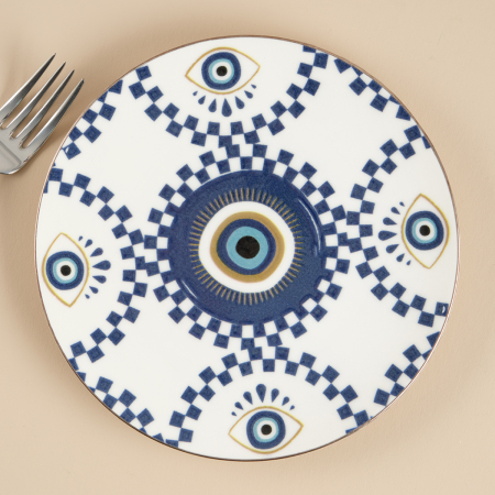 Aryıldız Chance Pasta Tabağı Nazar 19 cm - 2