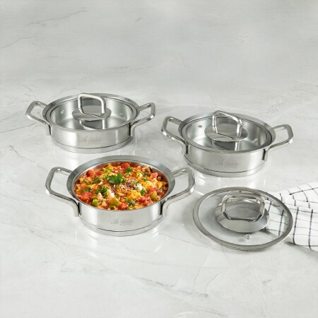 Aryıldız Chef Prestige 6 Parça Sahan Seti - 1