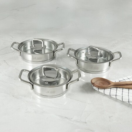 Aryıldız Chef Prestige 6 Parça Sahan Seti - 2